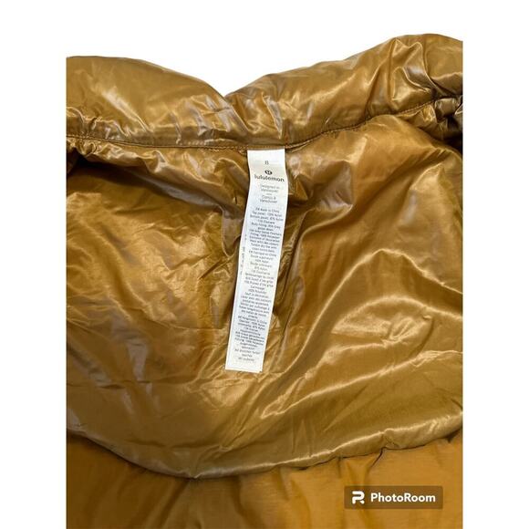 *NWT, Lululemon, Women,  Navigation Stretch Down Jacket, Spiced Bronzed sz 8 - Picture 10 of 11